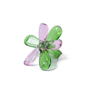 anillo maxi flor (rosado verde)(1)