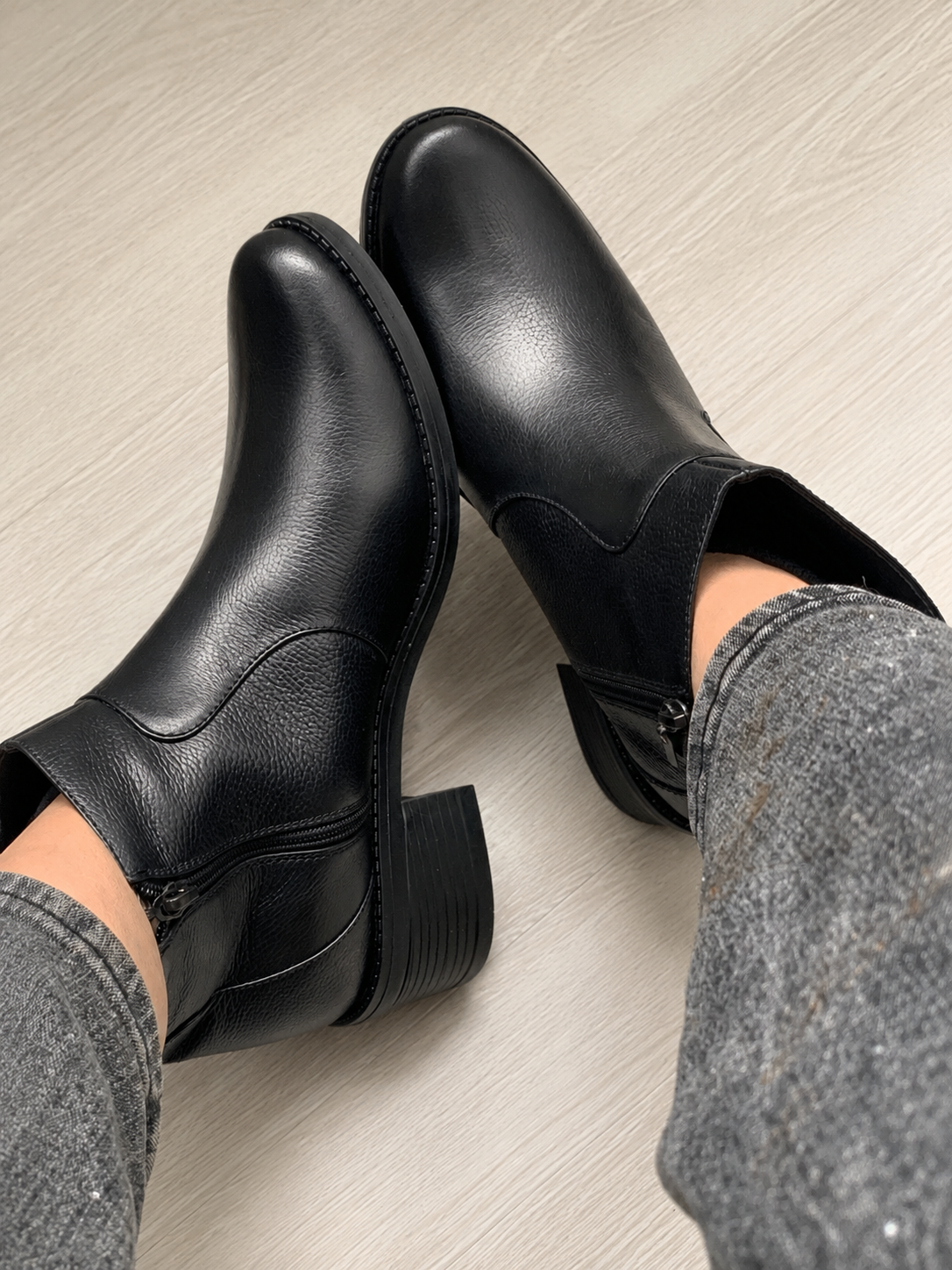 botin ref 309 cuero negro botin ref 309 cuero negro