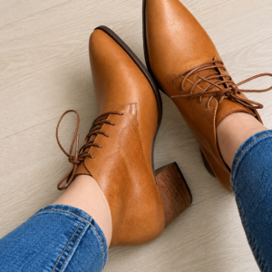botin ref 5085 cuero miel