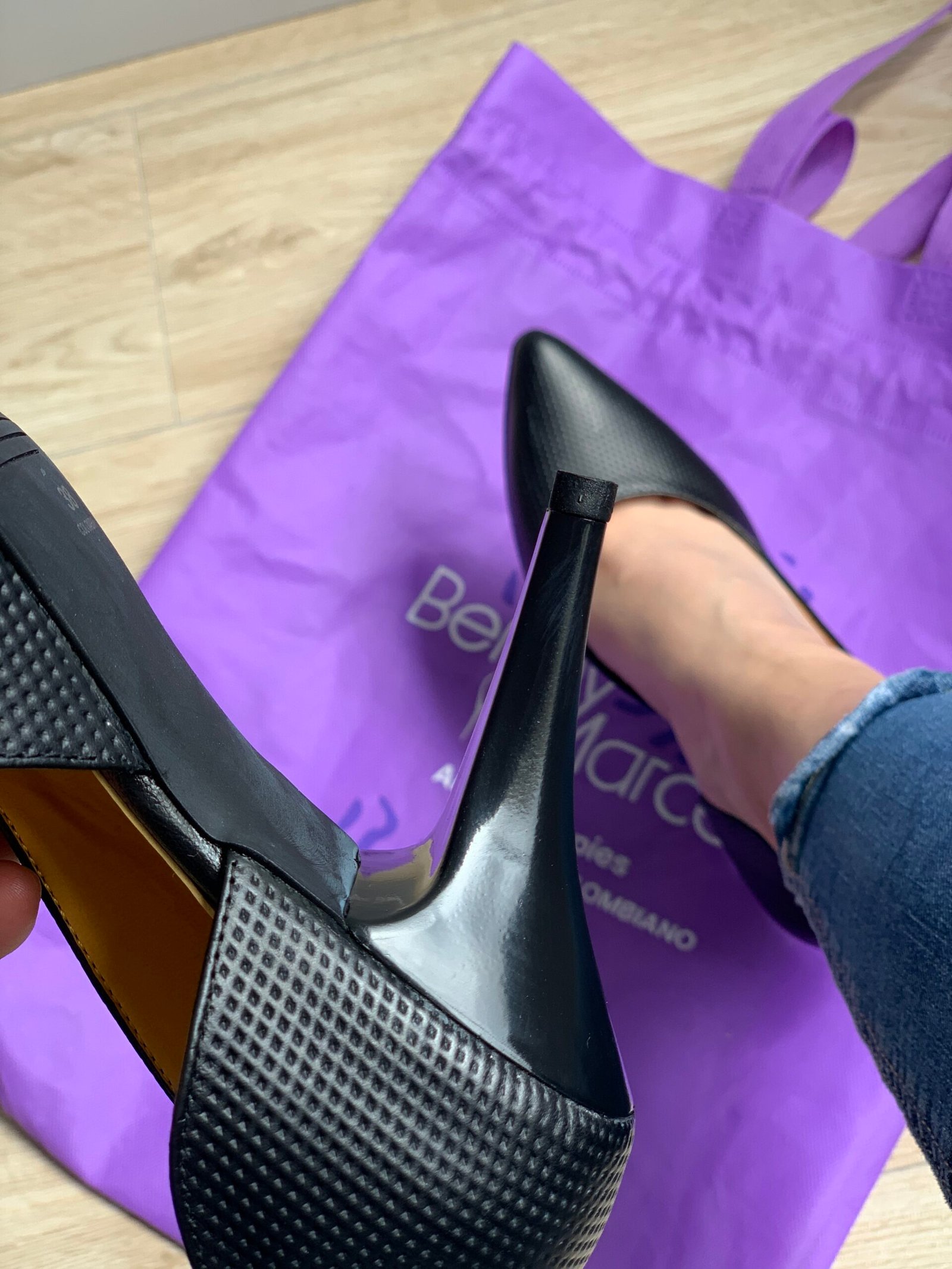 zapatilla dama cuero negro zapatilla dama cuero negro