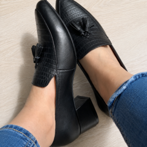 ref 3046 cuero negro alt 3.5cm