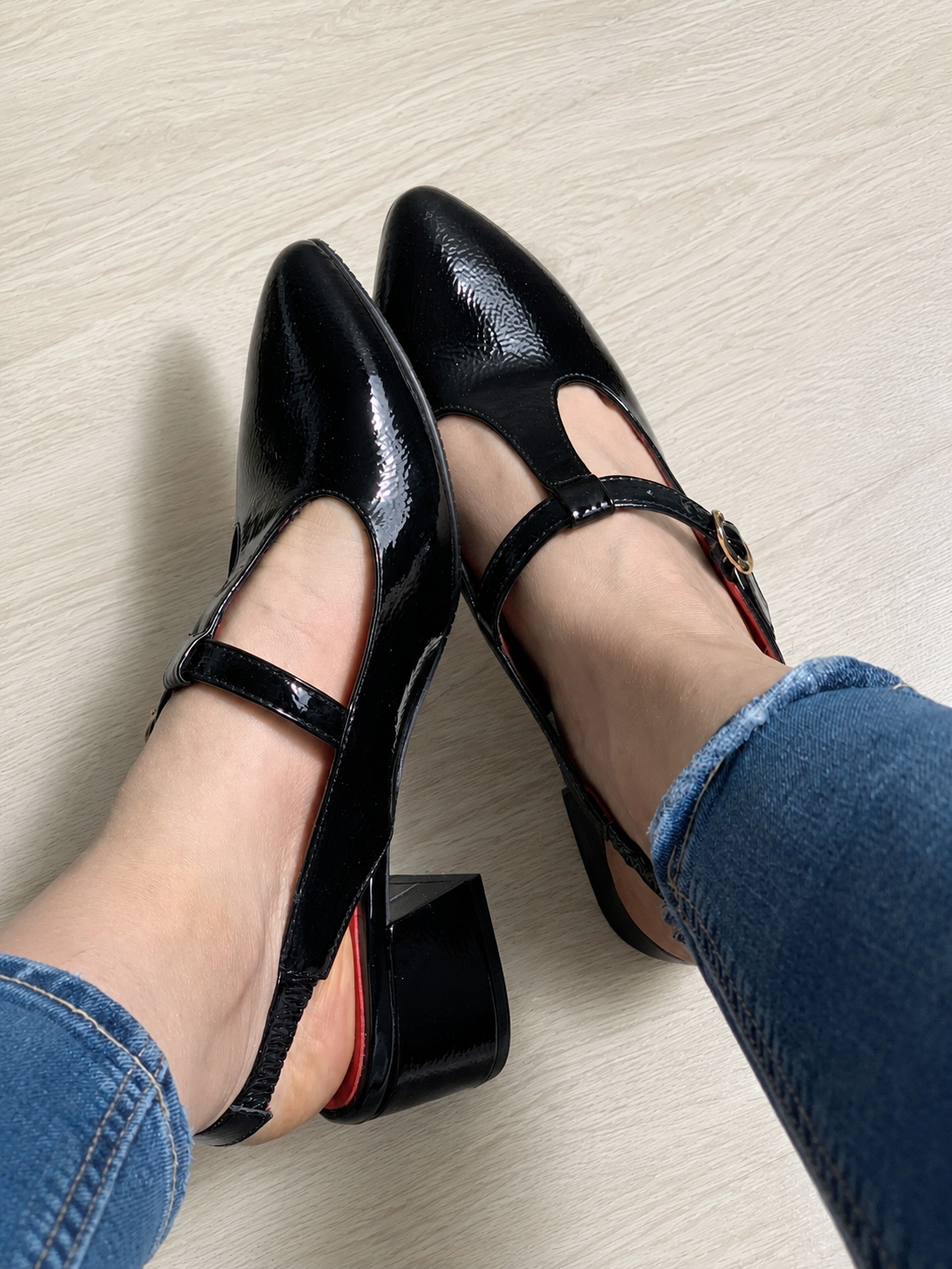 ref 3065 charol negro alt 3.5cm ref 3065 charol negro alt 3.5cm